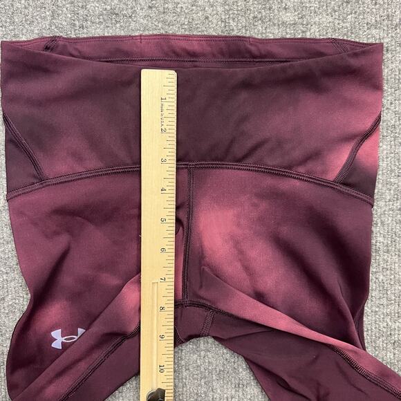 Under Armour Leggings Womens Small HeatGear Compression Athletic Gym Pants - Picture 9 of 11